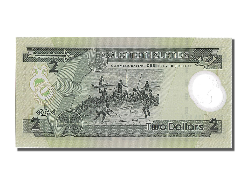 Isole Salomone, 2 Dollars, 2001, FDS