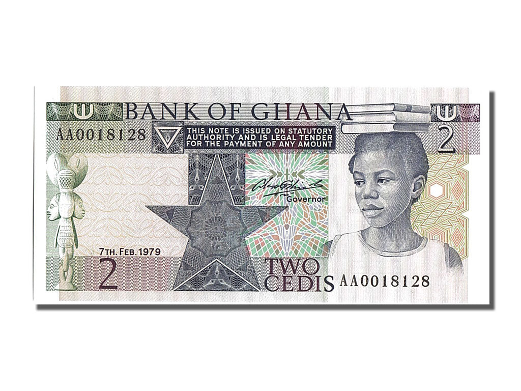 Banknote, Ghana, 2 Cedis, 1979, 1979-02-07, UNC(65-70)