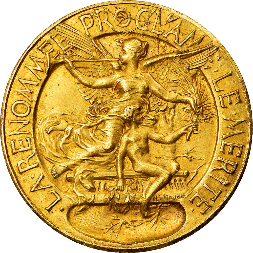 France, Medal, Société d'Horticulture de l'Arrondissement de Dieppe, Arthus