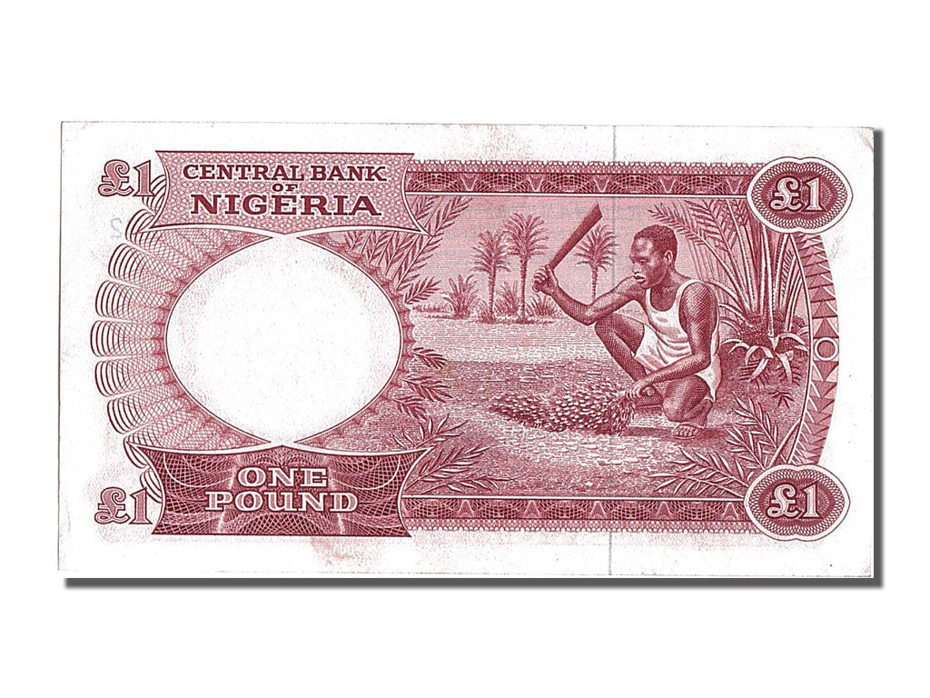 Billet, Nigéria, 1 Pound, NEUF