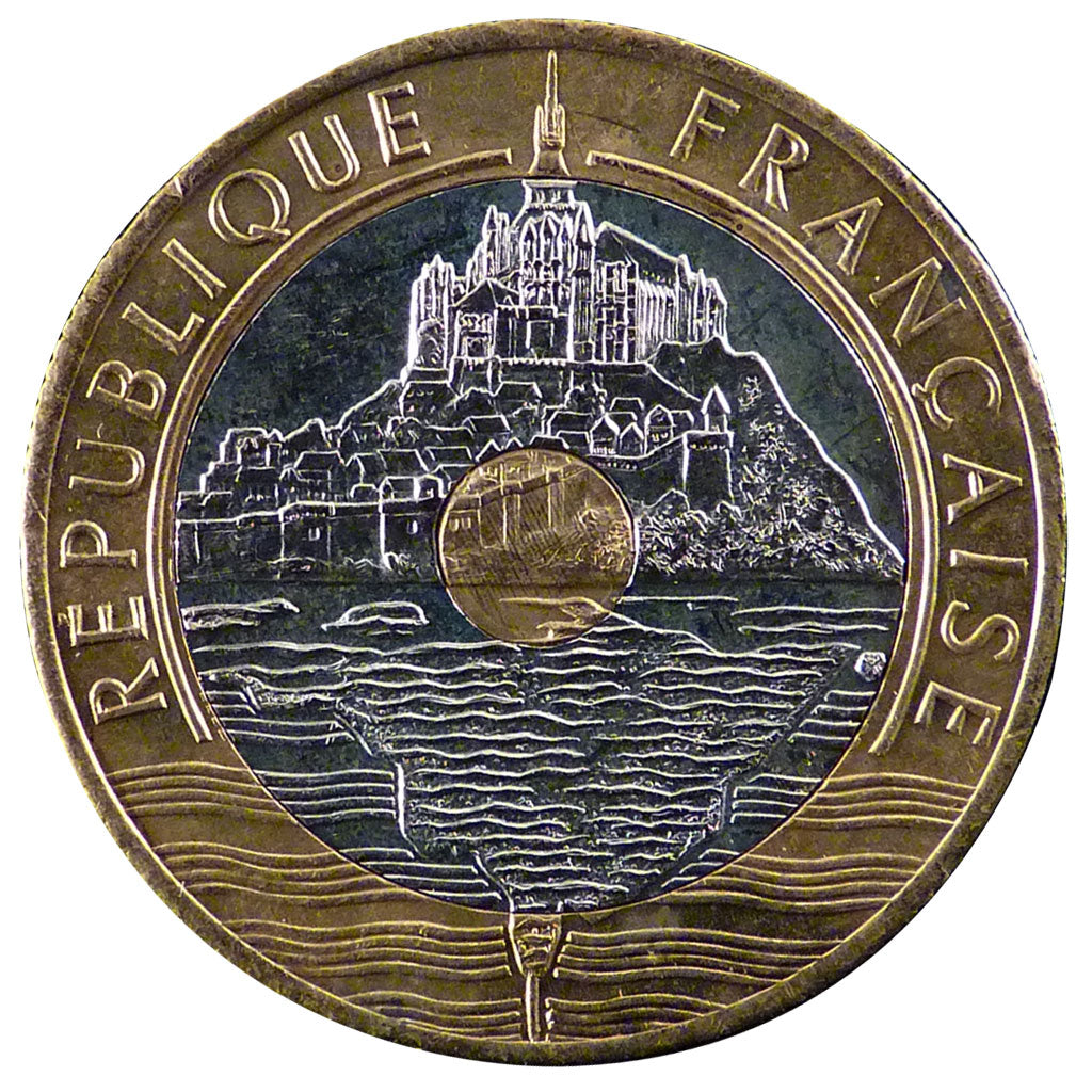 V ème République, 20 Francs Mont Saint-Michel