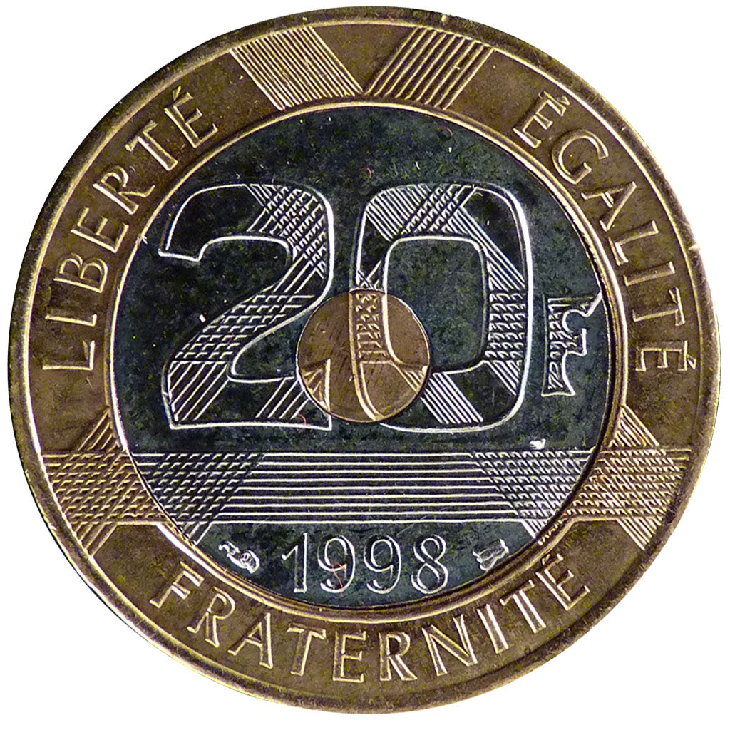 V ème République, 20 Francs Mont Saint-Michel