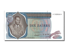 Banknote, Zaire, 10 Zaïres, 1977, 1977-10-27, UNC(65-70)