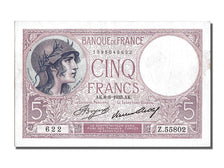 Banknote, France, 5 Francs, 5 F 1917-1940 ''Violet'', 1933, 1933-06-08