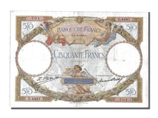 France, 50 Francs, 50 F 1927-1934 ''Luc Olivier Merson'', 1929, KM #77a,...