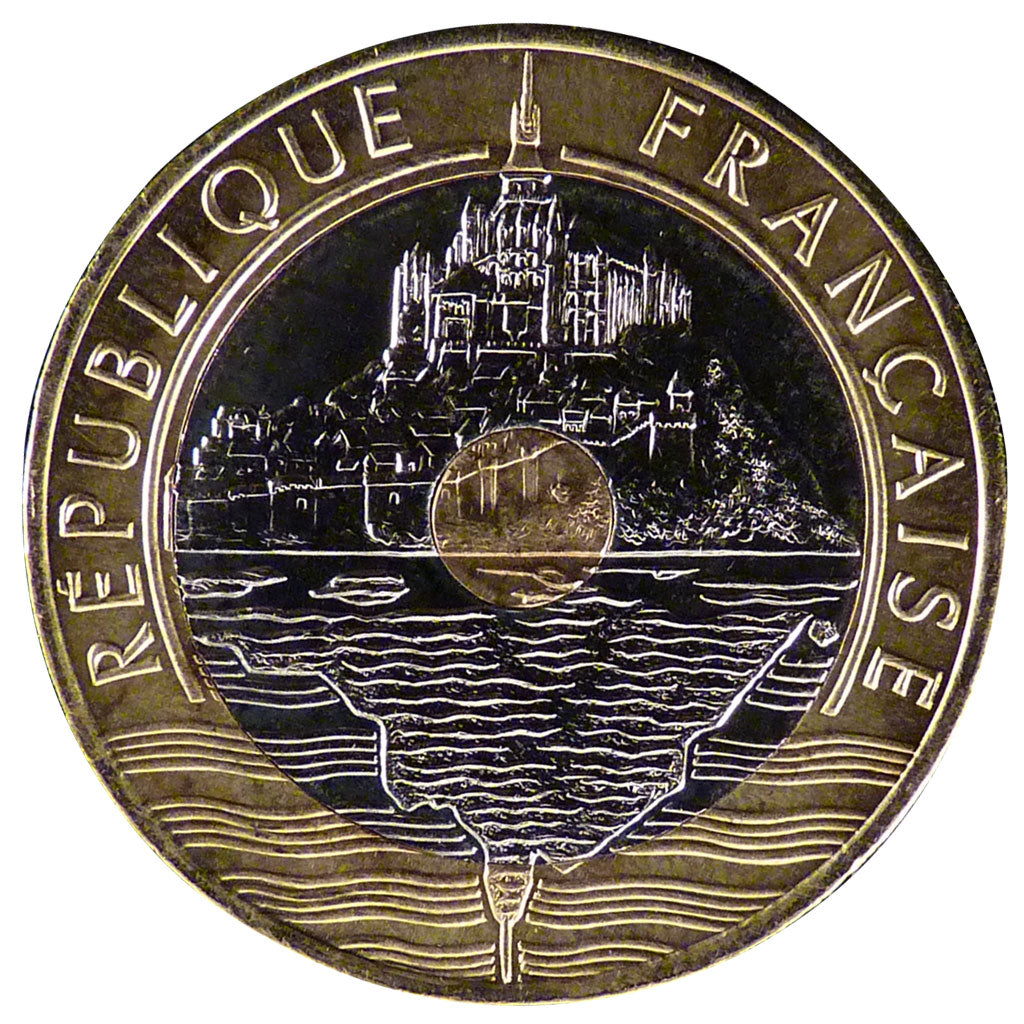 Francia, 20 Francs, 2000, FDC, Bimetallico, Gadoury:871