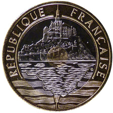FRANCE, 20 Francs, 2001, MS(65-70), Bimetallic, Gadoury #871, 9.00