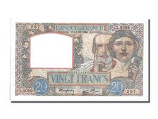 France, 20 Francs, 20 F 1939-1942 ''Science et Travail'', 1940, KM #92b,...