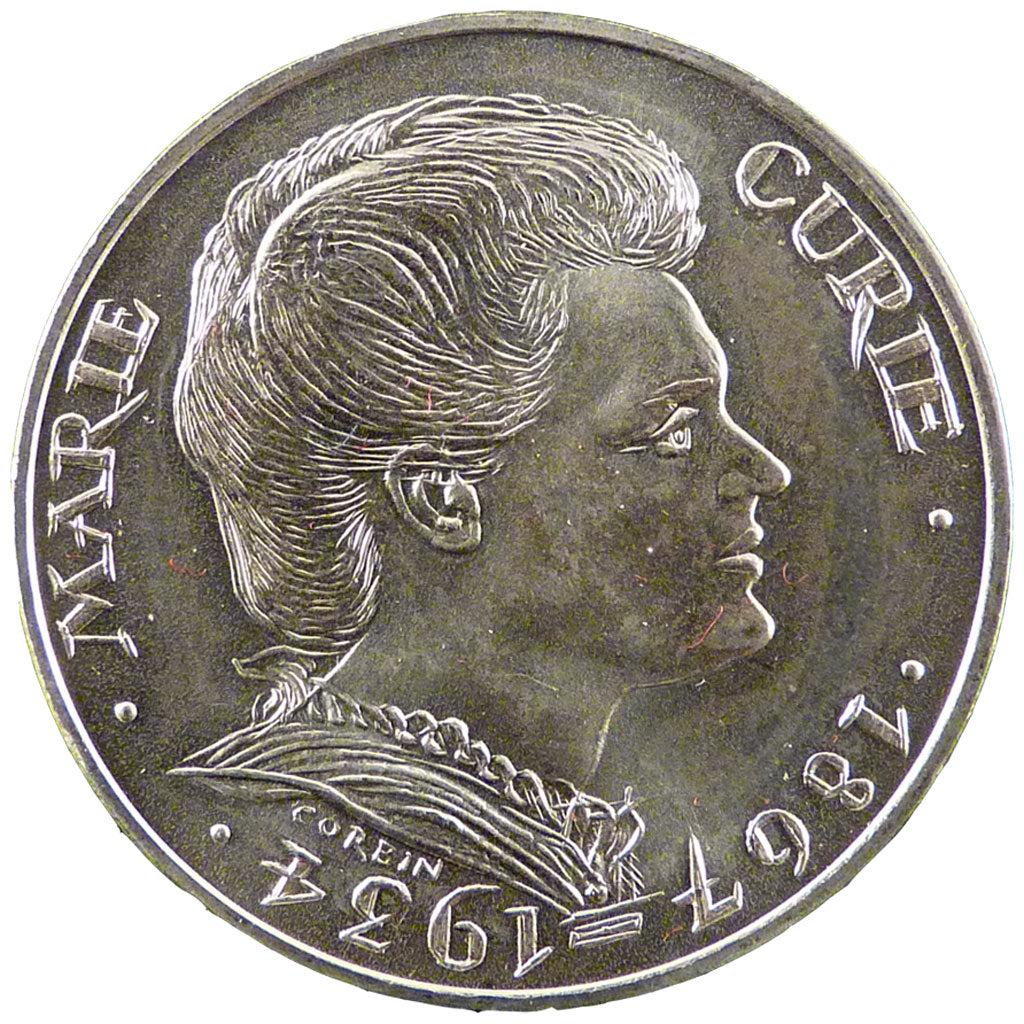 V ème République, 100 Francs Marie Curie