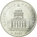 Moneta, Francia, Panthéon, 100 Francs, 1985, Paris, FDC, Argento, Gadoury:898