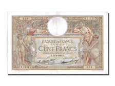 Banknot, Francja, 100 Francs, Luc Olivier Merson, 1928, 1928-04-19, AU(50-53)