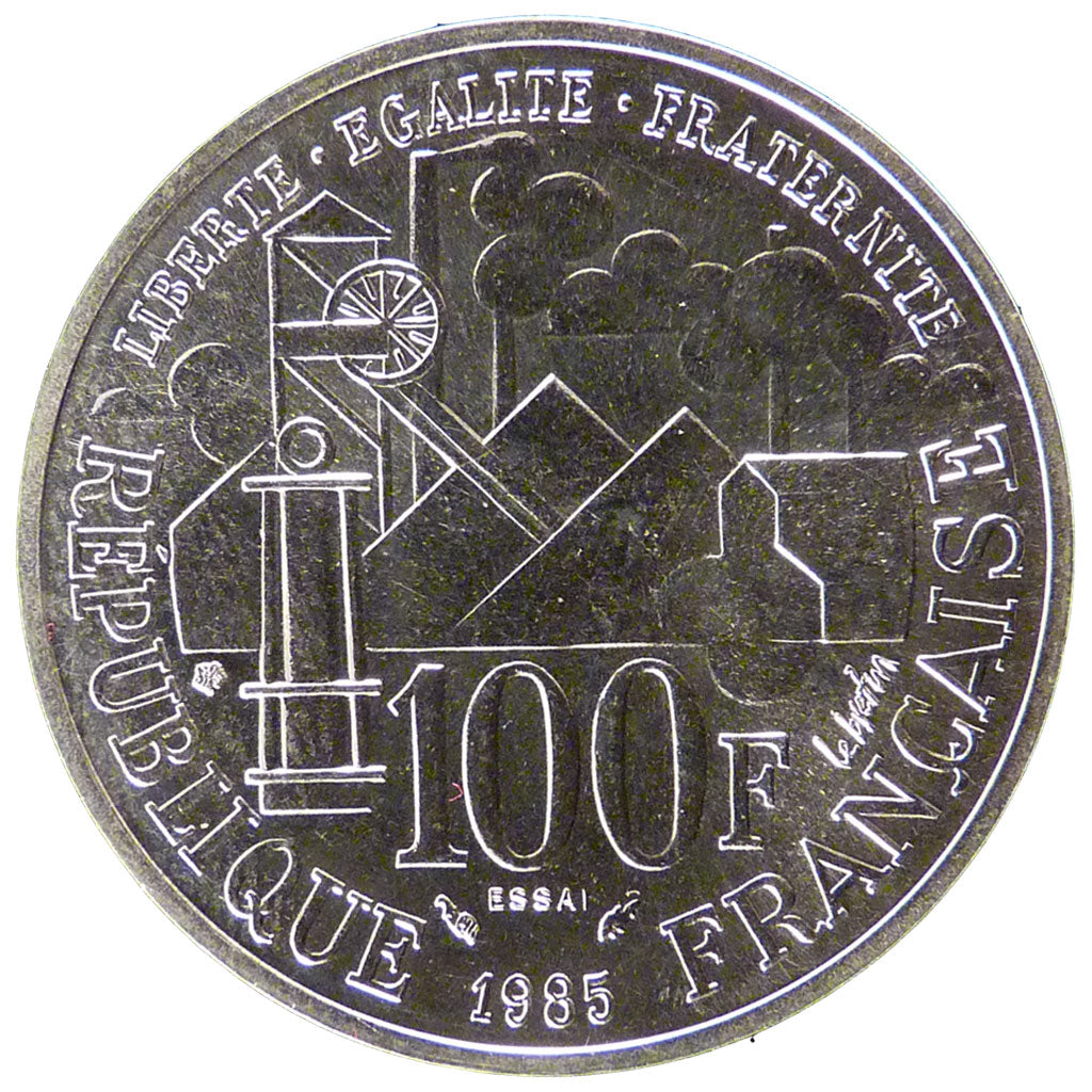 V ème République, 100 Francs Emile Zola Essai