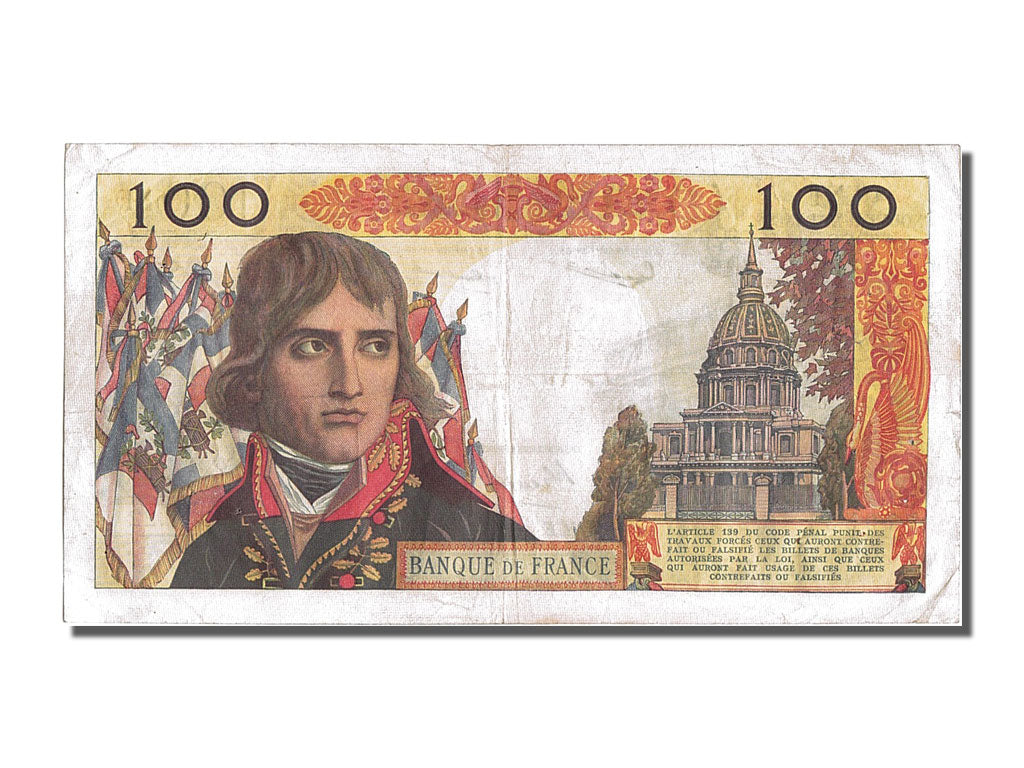 France, 100 Nouveaux Francs, 100 NF 1959-1964 ''Bonaparte'', 1959, KM #144a,...