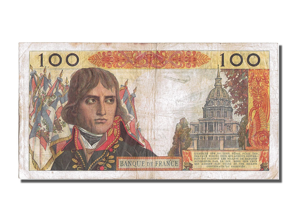 Francia, 100 Nouveaux Francs, 100 NF 1959-1964 ''Bonaparte'', 1959, KM:144a,...