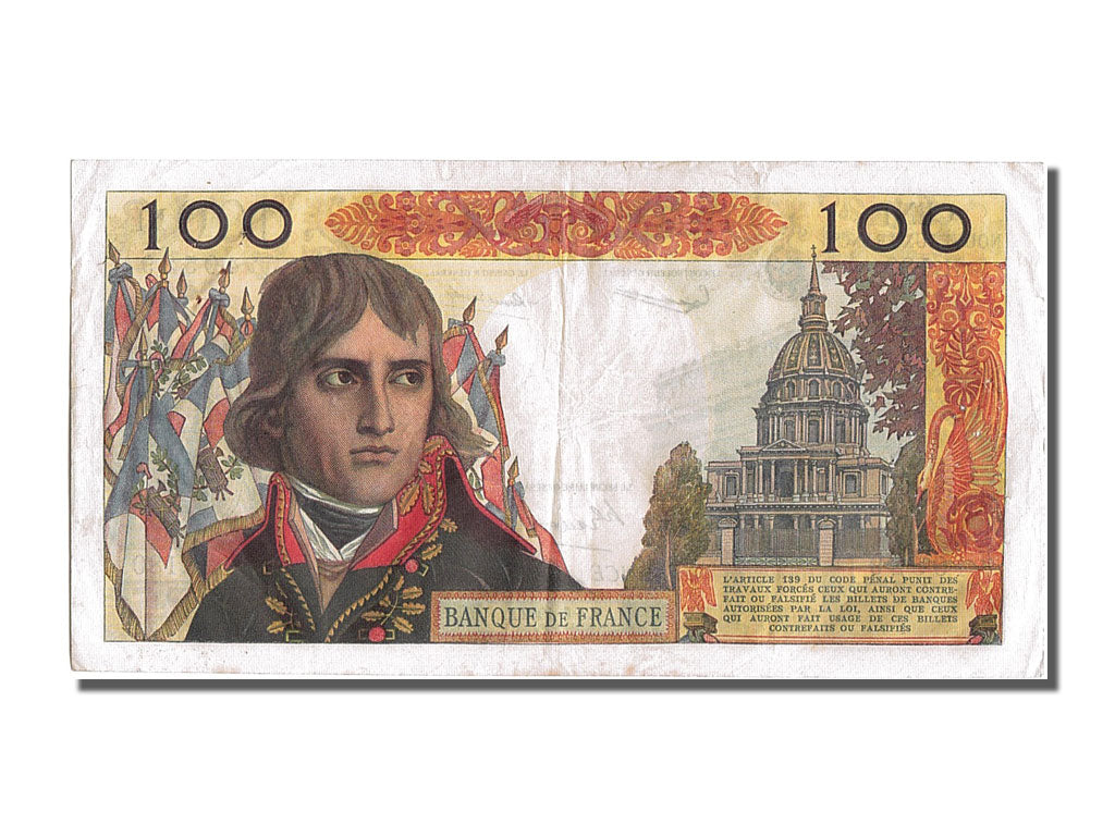 France, 100 Nouveaux Francs, 100 NF 1959-1964 ''Bonaparte'', 1962, KM #144a,...