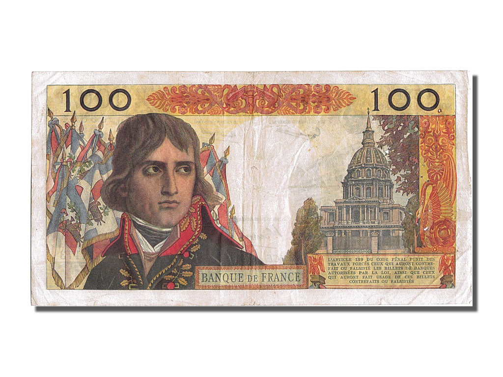 France, 100 Nouveaux Francs, 100 NF 1959-1964 ''Bonaparte'', 1962, KM #144a,...