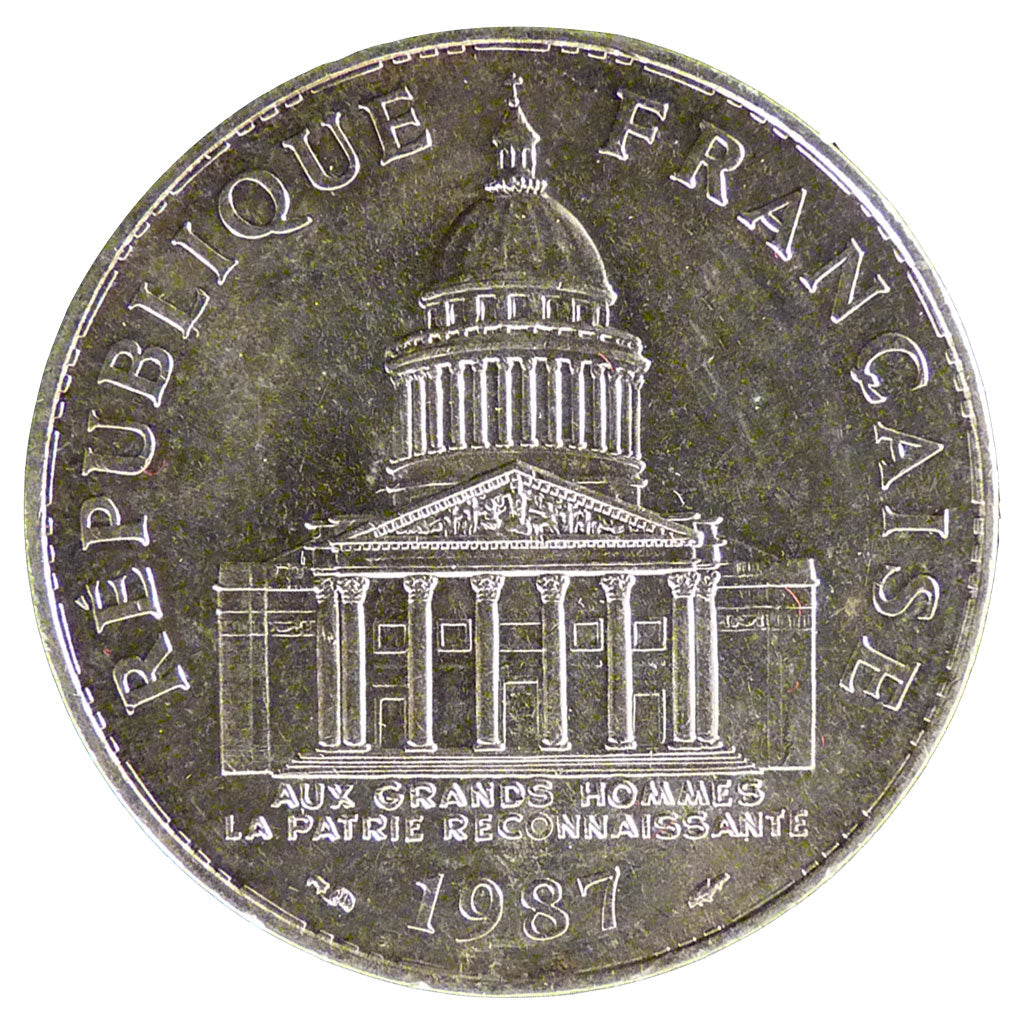 V ème République, 100 Francs Panthéon