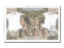 Banknote, France, 5000 Francs, 5 000 F 1949-1957 ''Terre et Mer'', 1951
