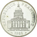 Moneda, Francia, Panthéon, 100 Francs, 1988, Paris, FDC, Plata, Gadoury:898
