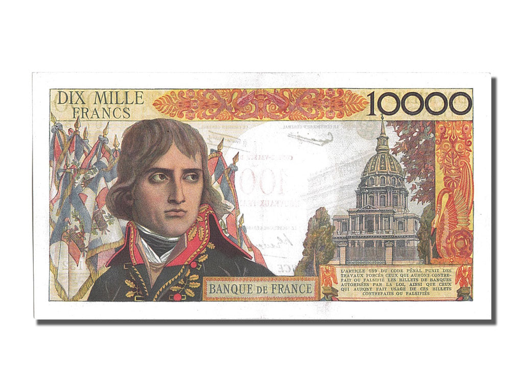 100 NF sur 10000 Francs type Bonaparte
