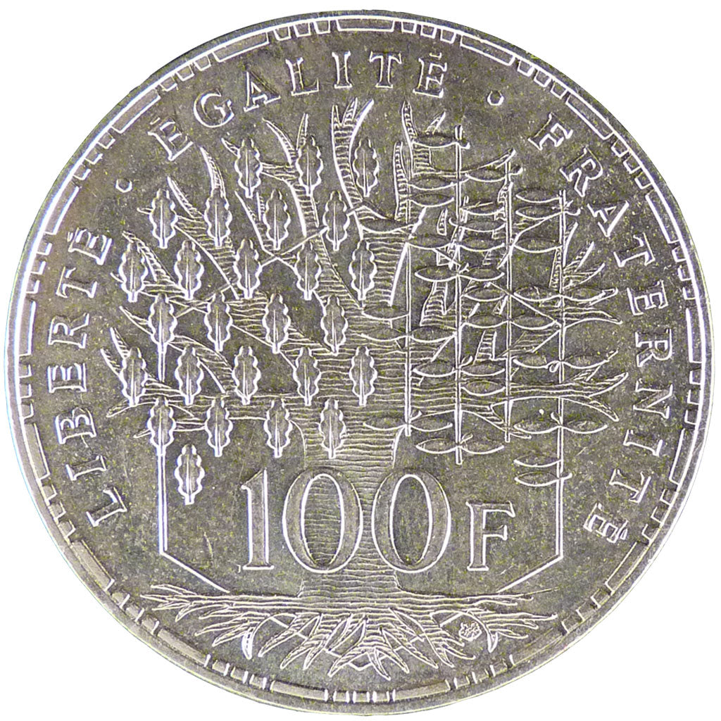 V ème République, 100 Francs Panthéon