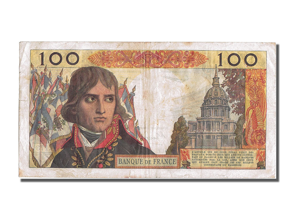 Francia, 100 Nouveaux Francs, 100 NF 1959-1964 ''Bonaparte'', 1962, KM:144a,...