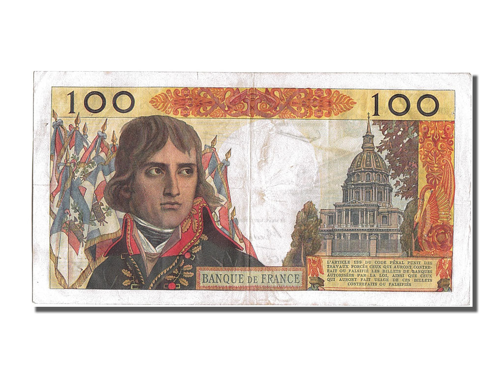 France, 100 Nouveaux Francs, 100 NF 1959-1964 ''Bonaparte'', 1962, KM #144a,...