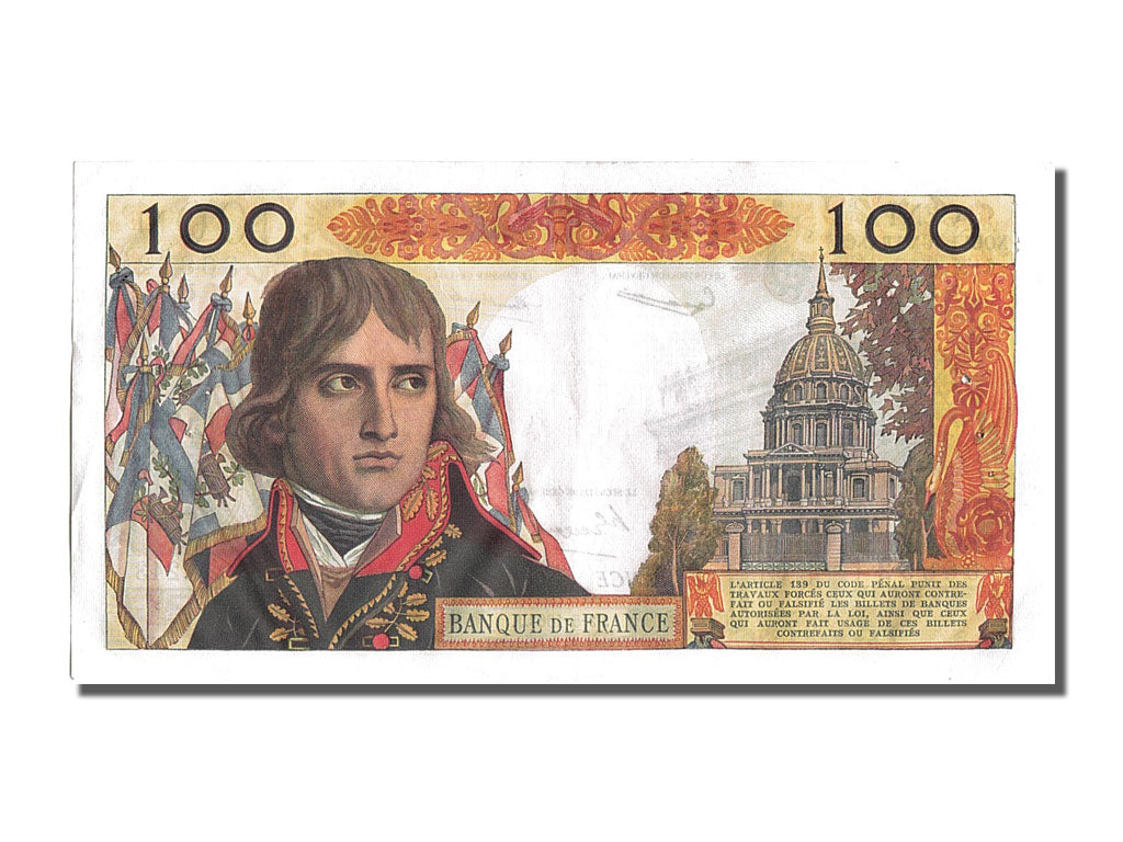 Francia, 100 Nouveaux Francs, 100 NF 1959-1964 ''Bonaparte'', 1963, KM:144a,...