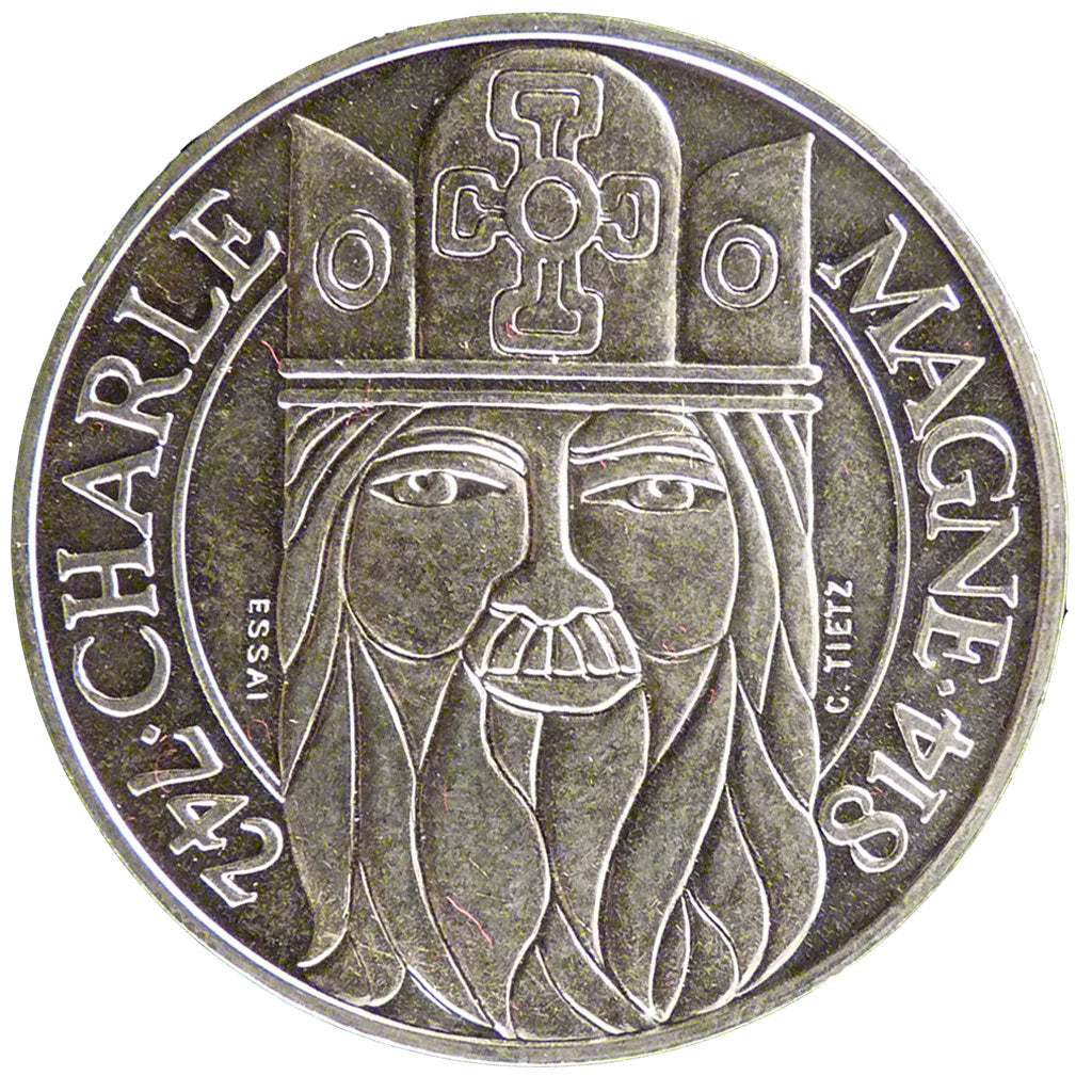 V ème République, 100 Francs Charlemagne Essai