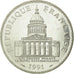 Moneta, Francia, Panthéon, 100 Francs, 1991, Paris, FDC, Argento, Gadoury:898
