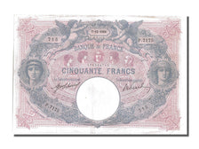 France, 50 Francs, 50 F 1889-1927 ''Bleu et Rose'', 1916, KM #64e, 1916-12-07,..
