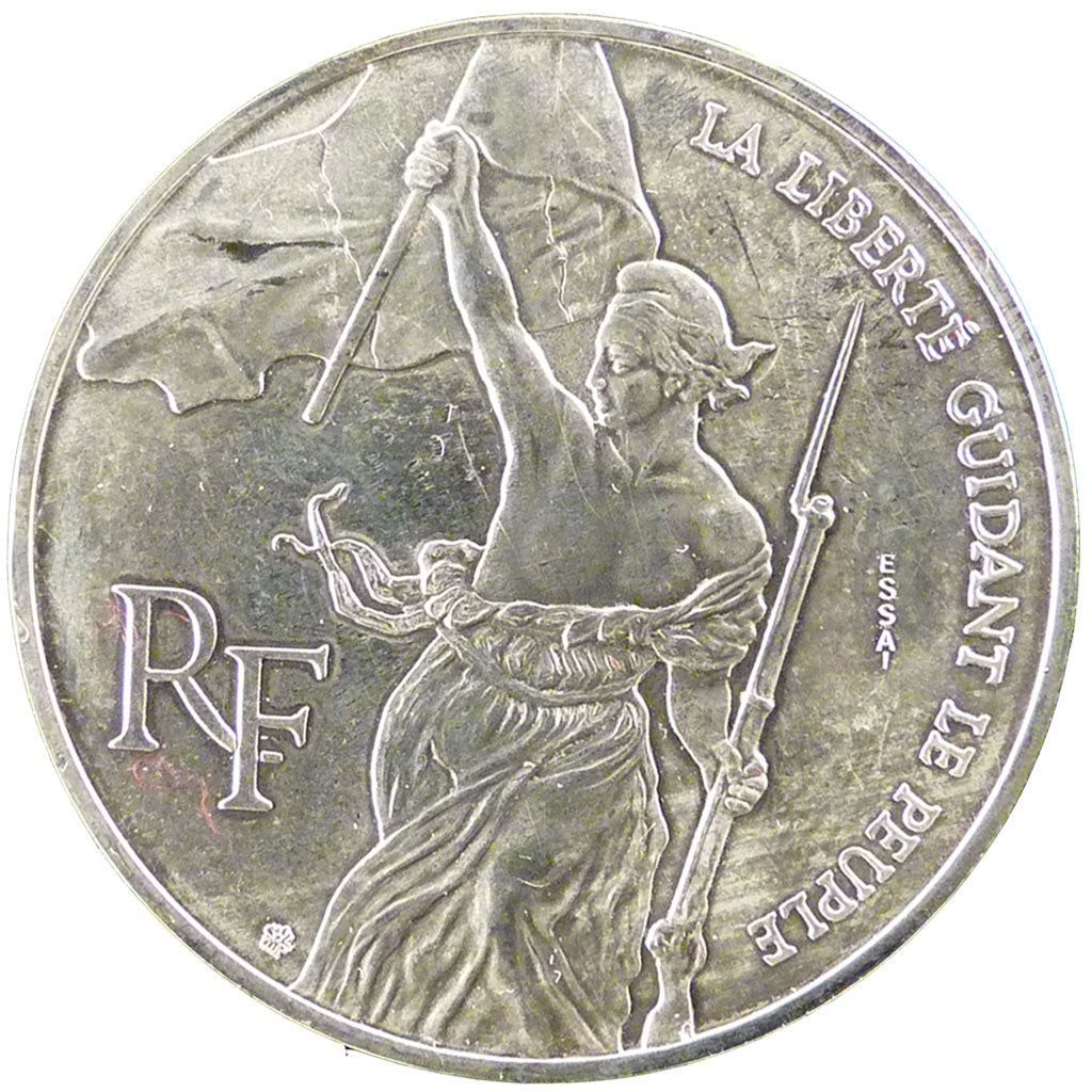 V ème République, 100 Francs La Liberté guidant le Peuple Essai