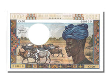 Mali, 5000 Francs type 1971 "Taille Douce" Epreuve sans filigrane semble...
