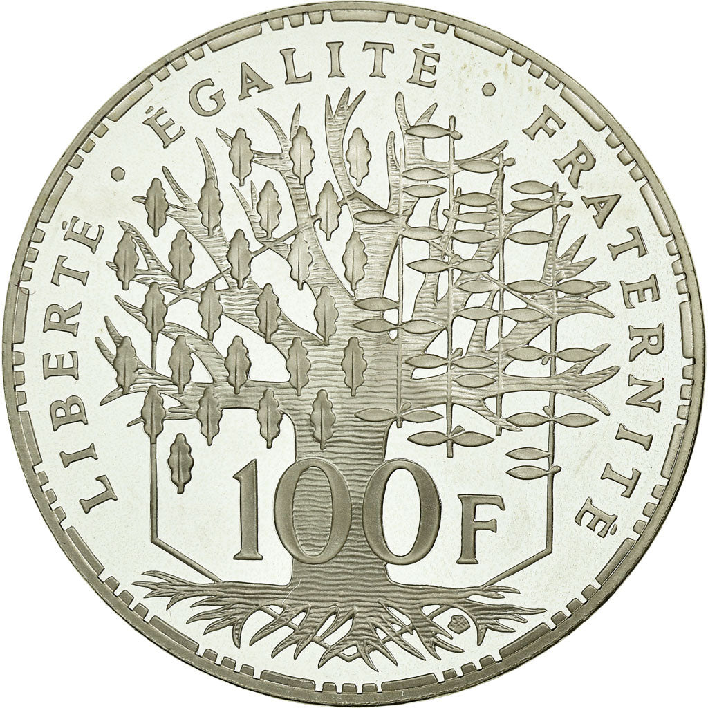 Monnaie, France, Panthéon, 100 Francs, 1996, Paris, FDC, Argent, Gadoury:898a