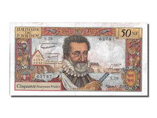 Banconote, Francia, 50 Nouveaux Francs, 50 NF 1959-1961 ''Henri IV'', 1959