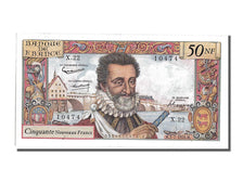 Geldschein, Frankreich, 50 Nouveaux Francs, 50 NF 1959-1961 ''Henri IV'', 1959