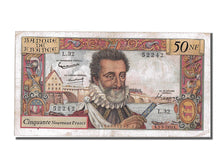 France, 50 Nouveaux Francs, 50 NF 1959-1961 ''Henri IV'', 1959, KM #143a,...