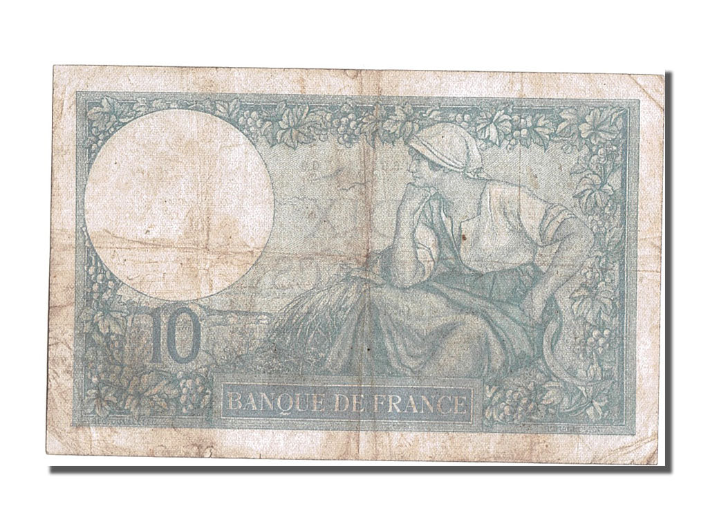 France, 10 Francs, 10 F 1916-1942 ''Minerve'', 1936, KM #73e, 1936-12-17,...