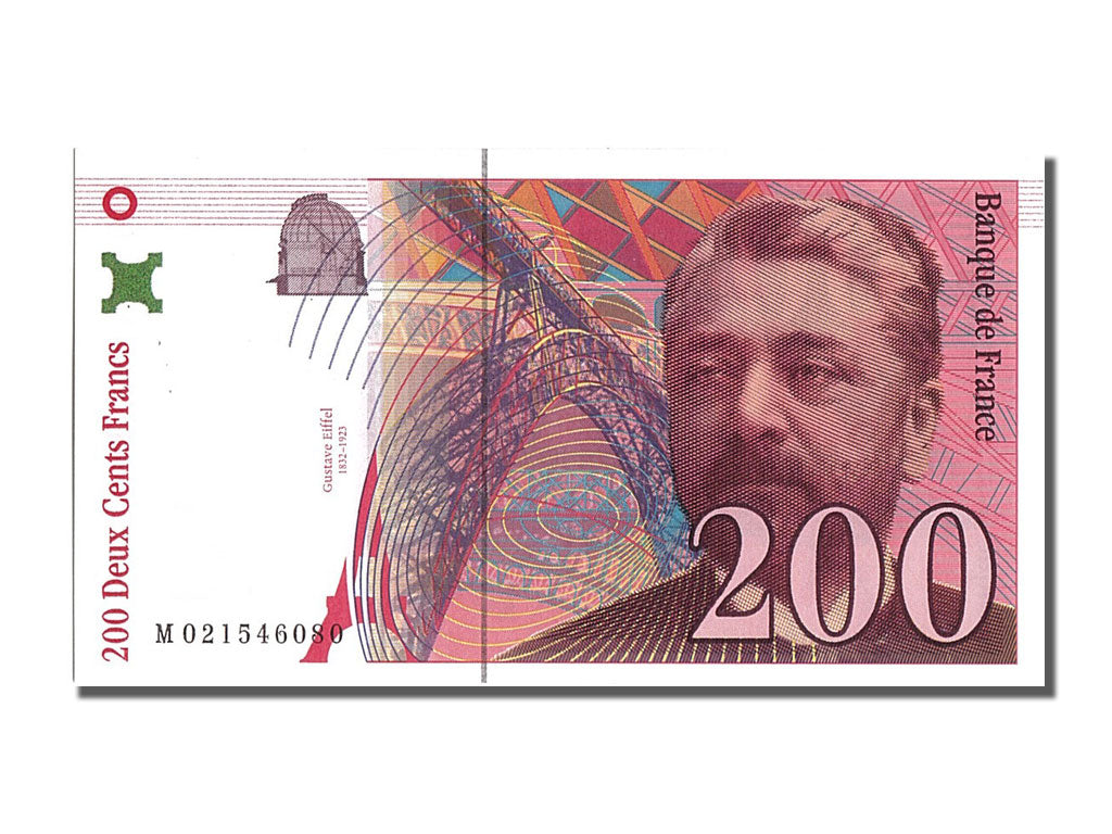 200 Francs type Eiffel Sans Strap