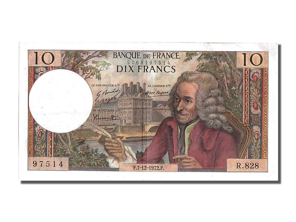 10 Francs type Voltaire