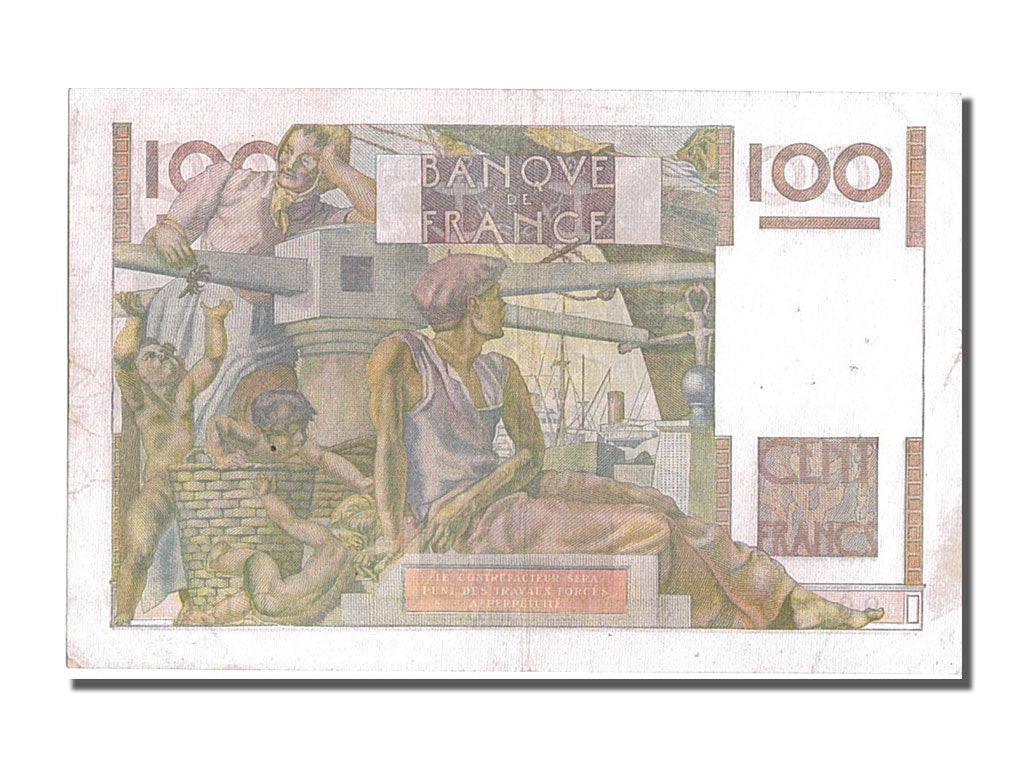 FRANCE, 100 Francs, 100 F 1945-1954 ''Jeune Paysan'', 1946, 1946-12-19,...