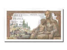 France, 1000 Francs, 1 000 F 1942-1943 ''Déesse Déméter'', 1942, KM #102, 194...