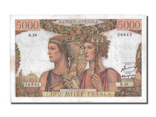 Billet, France, 5000 Francs, 5 000 F 1949-1957 ''Terre et Mer'', 1949