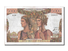 Billete, Francia, 5000 Francs, 5 000 F 1949-1957 ''Terre et Mer'', 1949