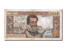 FRANCE, 5000 Francs, 5 000 F 1957-1958 ''Henri IV'', 1958, 1958-01-02,...