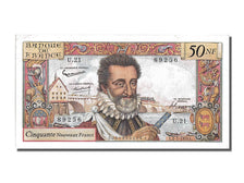 France, 50 Nouveaux Francs, 50 NF 1959-1961 ''Henri IV'', 1959, KM #143a,...