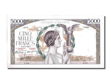 France, 5000 Francs, 5 000 F 1934-1944 ''Victoire'', 1939, KM #97a, 1939-09-21,.