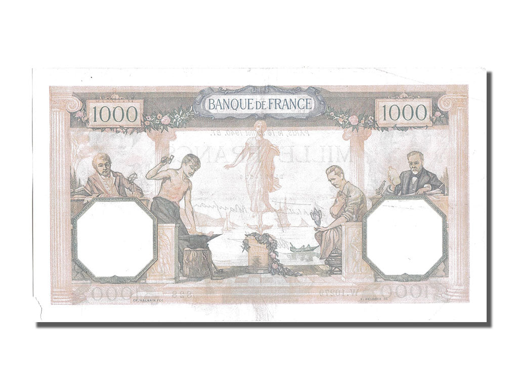1000 Francs type Cérès et Mercure