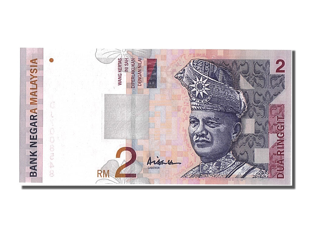 Malaysia, 2 Ringgit, KM #40c, UNC(65-70), DJ7008548