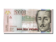 Colombia, 2000 Pesos, 2005, KM #457a, 2005-03-07, UNC(65-70), 95603880
